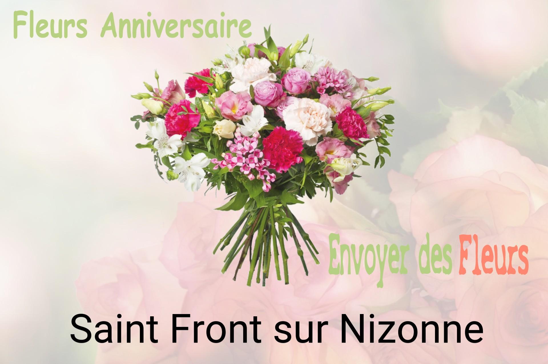 Bouquet de fleurs d’anniversaire livré à Saint-Front-sur-Nizonne